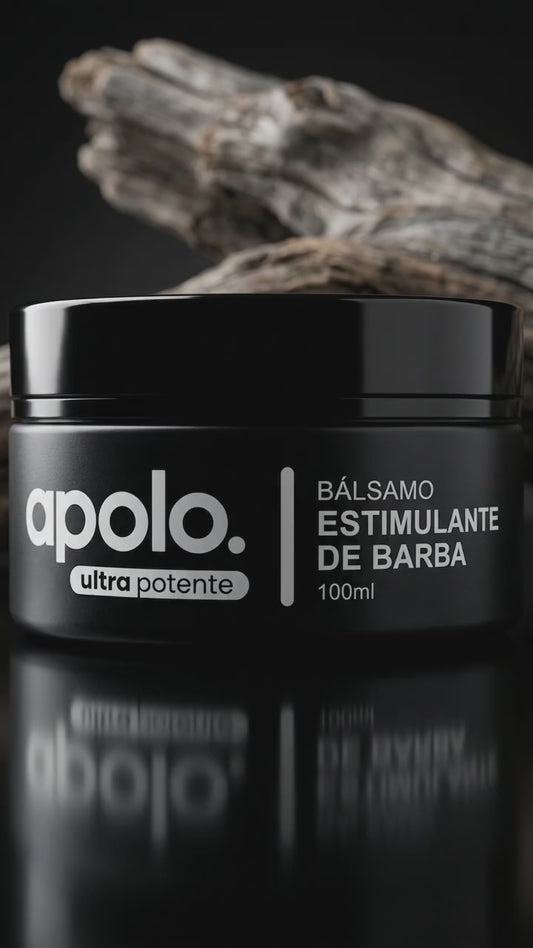 Apolo Ultra Potente  Bálsamo Estimulante de Barba con Minoxidil 20%
